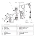 Lavadora De Alta Pressão Lk1305 1200w C/ Regulagem Kala Cor Amarelo - Imagem 2