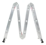 Escada Articulada 4x3 De Alumínio 12 Degraus 3,50 Metros de Altura - Imagem 5