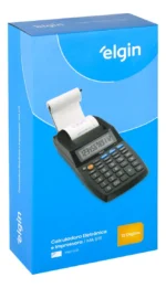 Calculadora Elgin Compacta Com Bobina 12 Dígitos Ma-5111 Cor Preto - Imagem 2