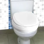 Assento Sanitário Elevado Almofadado 13,5 Oval Branco Liso Mebuki - Imagem 3