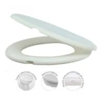 Assento De Vaso Sanitario Tampa Privada Universal Cor Branco - Imagem 4