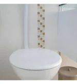 Assento Sanitário Oval Universal Soft Astra Branco - Imagem 7