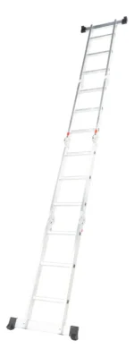 Escada Articulada 4x3 De Alumínio 12 Degraus 3,50 Metros de Altura - Imagem 11