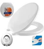 Assento Sanitario Almofadado Oval Branco Suavit Tigre - Imagem 3