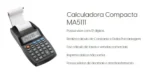 Calculadora Elgin Compacta Com Bobina 12 Dígitos Ma-5111 Cor Preto - Imagem 17