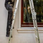 Escada Articulada 4x3 De Alumínio 12 Degraus 3,50 Metros de Altura - Imagem 13