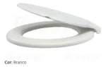 Assento De Vaso Sanitario Tampa Privada Universal Cor Branco - Imagem 5