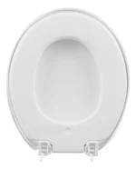 Assento Almofadado Oval Slim Convencional Pp Branco Astra - Imagem 3