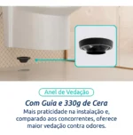 Vaso Sanitário Monobloco Caixa Acoplada Privada Completo Cor Branco - VAB0004 - Imagem 8