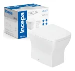 Kit Completo Bacia Boss Incepa + Assento E Itens Instalação Cor Branco - Imagem 8
