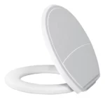 Assento Sanitário Almofadado Plus Branco Conv. Polietileno - Imagem 3