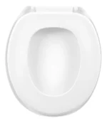 Assento Sanitário Oval Universal Soft Astra Branco - Imagem 5
