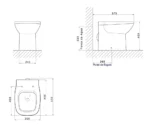 Bacia Convencional Deca Flex Branco P.38.17 - Imagem 5
