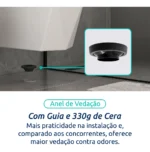 Vaso Sanitário Monobloco Completo - Caixa Acoplada Privada - Imagem 8
