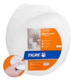 Assento Sanitario Almofadado Oval Branco Suavit Tigre