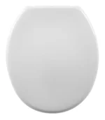 Assento Sanitário Oval Universal Soft Astra Branco - Imagem 4