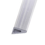 Banqueta Escada Alumínio 3 Degraus 0,65m 120kg Prata e Vermelho Reisam - Imagem 4