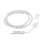 Chuveiro Elétrico Eletrônico 5500w Branco Redondo Moment Zagonel - Imagem 4