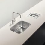 Cuba para Cozinha Simples de Embutir em Aço Inox 304 Fosco Retangular 47x30,5x17cm 0,6mm 4.1/2" Prime Tramontina - Imagem 2