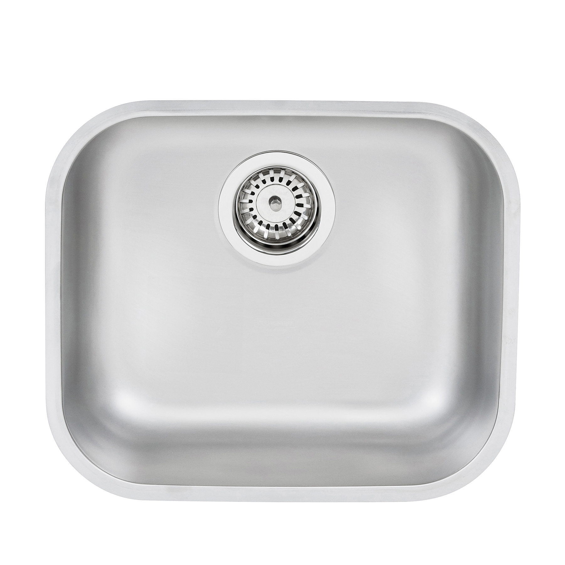 Cuba para Cozinha Simples de Embutir em Aço Inox 304 Fosco Retangular 40x34x17cm 0,6mm 4.1/2" Prime Tramontina - Imagem 2