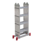 Escada Articulada 4x4 16 Degraus em Alumínio 4,23m Botafogo - Imagem 2