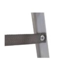 Escada Doméstica Aluminio 4 Degraus Natural 120 Kg Reisam - Imagem 2