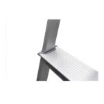 Escada Doméstica Aluminio 7 Degraus Natural 120 Kg Reisam - Imagem 4