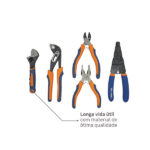 Kit de Ferramentas 108 Peças Dexter Aço Cromo-Vanádio com Maleta - Imagem 8