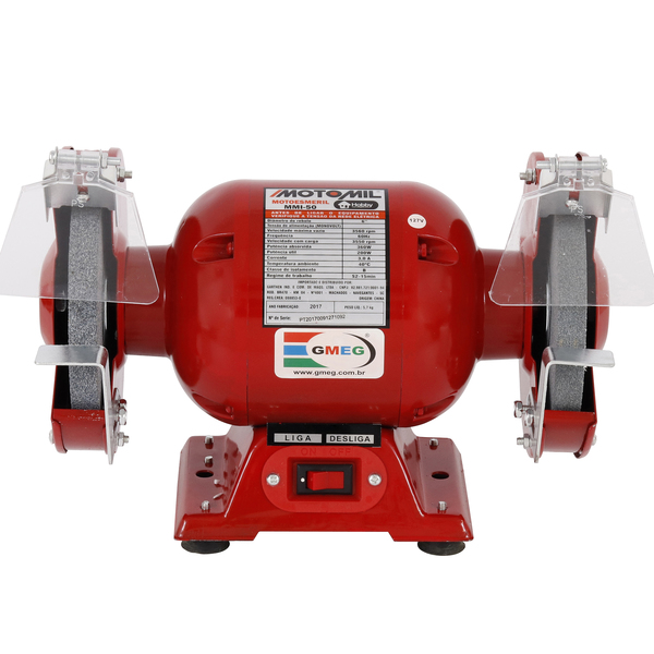 Moto Esmeril 6" 360W MMI-50 Bivolt Motomil - Imagem 4