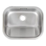 Tanque 34L 22,5x50x40cm Aço Inox Acetinado Tramontina - Imagem 2